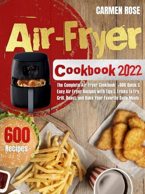 cover image of Air Fryer Cookbook 2022
